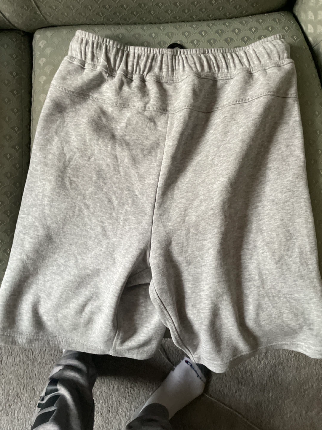Nike Grey Tech Fleece Shorts Size M - photo 3
