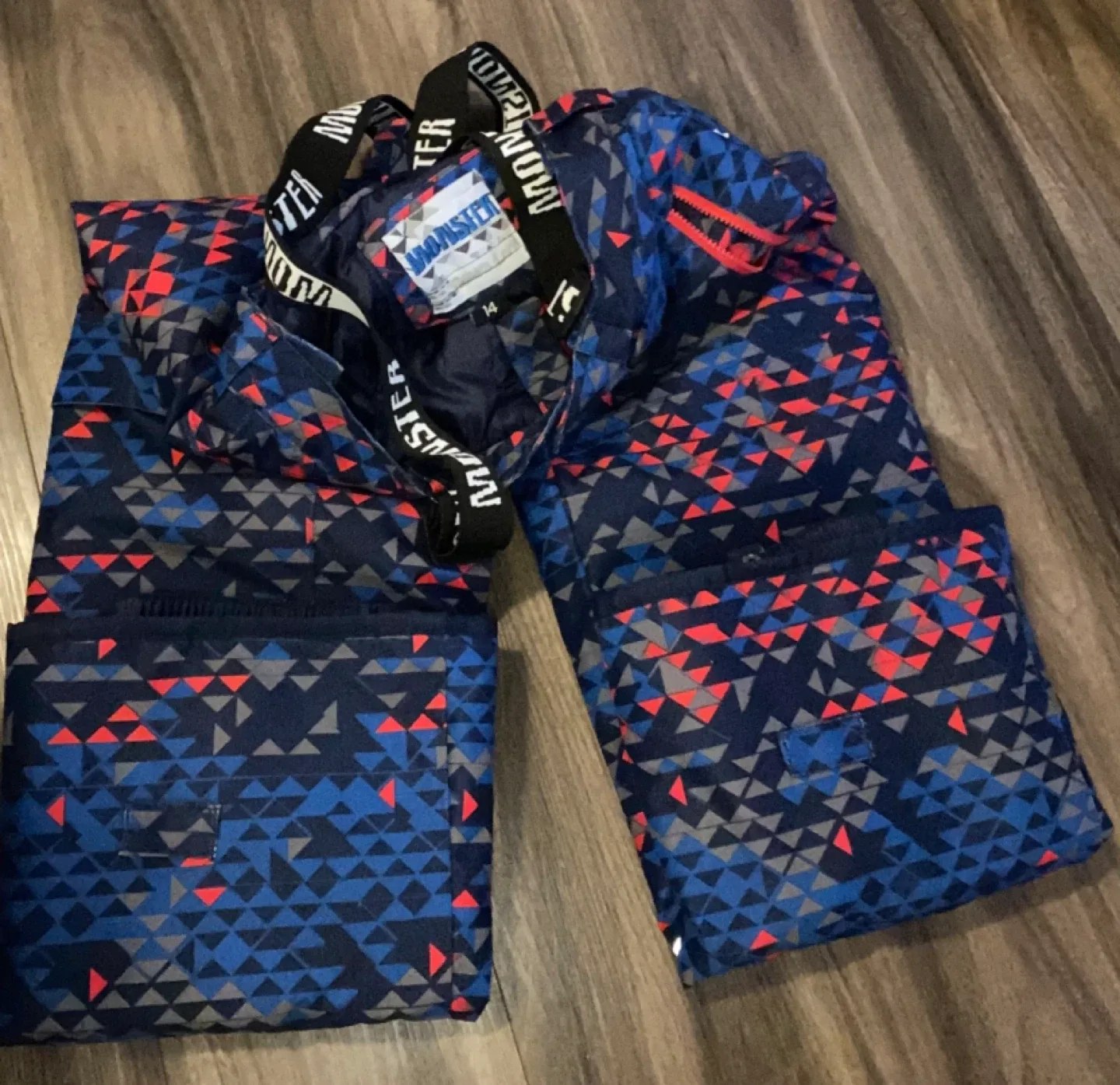 Monster Kids Snow Pants - Size 14