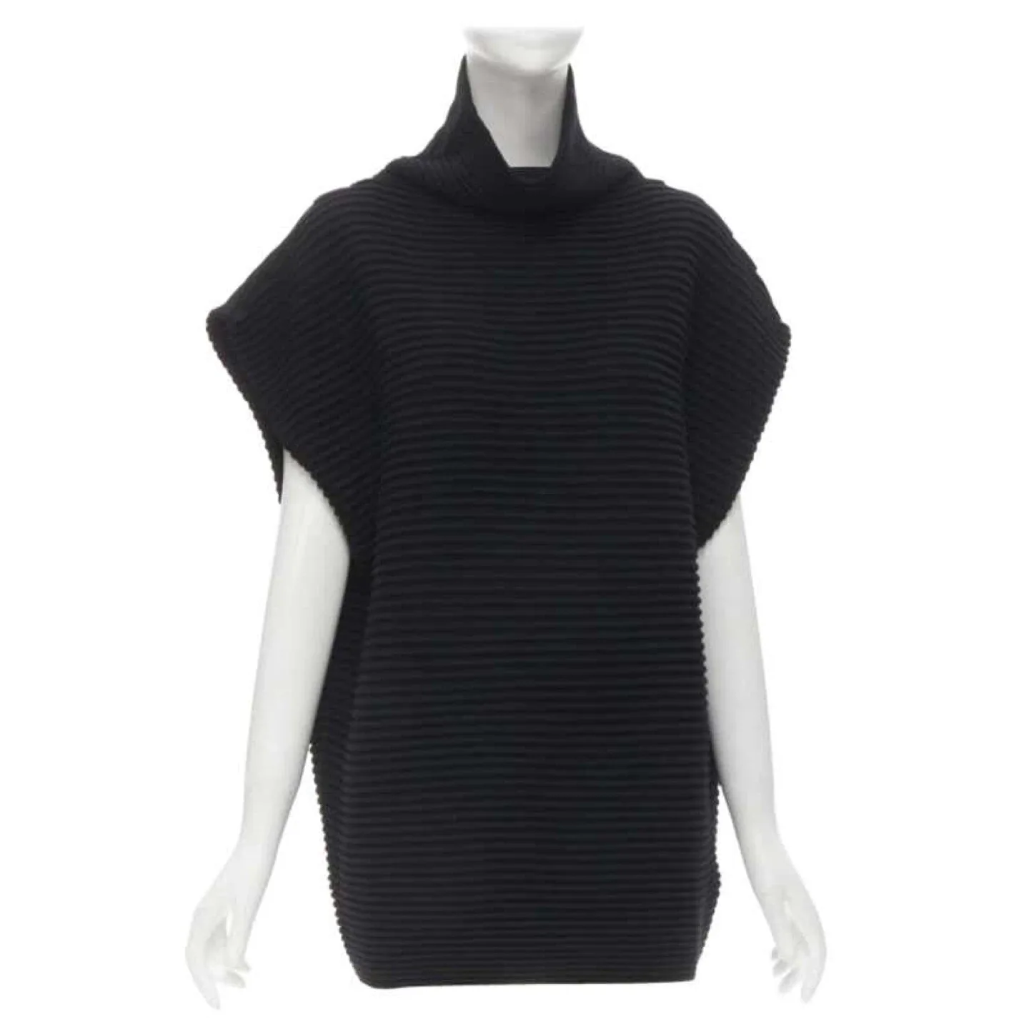 Victoria Beckham 100% Wool Sleeveless / Cap Sleeve Sweater