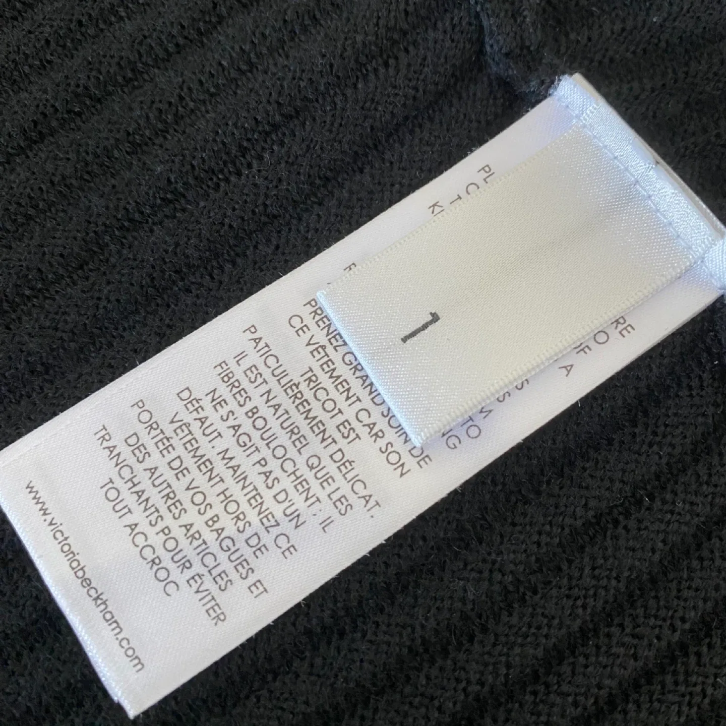 Victoria Beckham 100% Wool Sleeveless / Cap Sleeve Sweater image indicator(9)