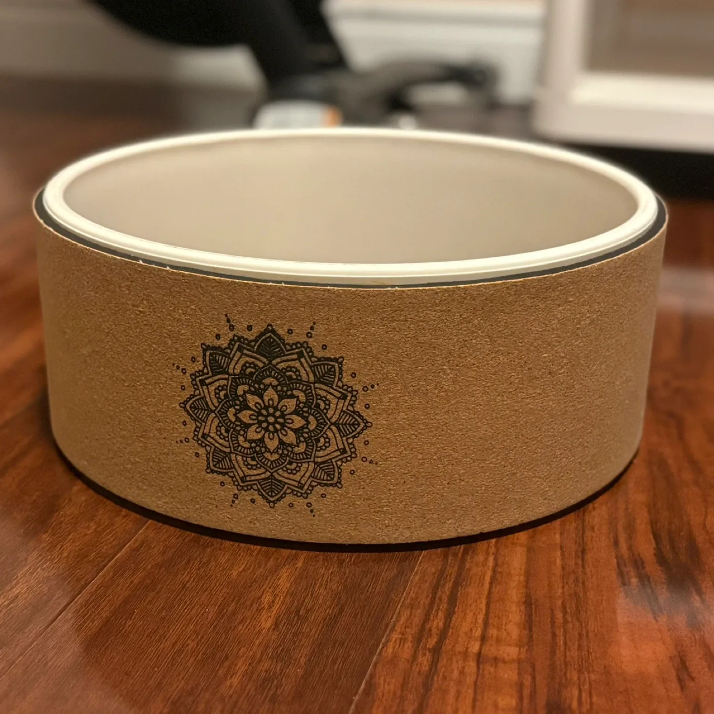 Yoga Wheel with Cork Outer Layer