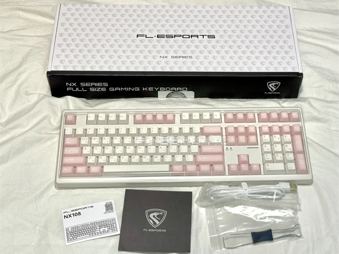 FL ESPORTS NX108 Series Full Size Keyboard image indicator(2)