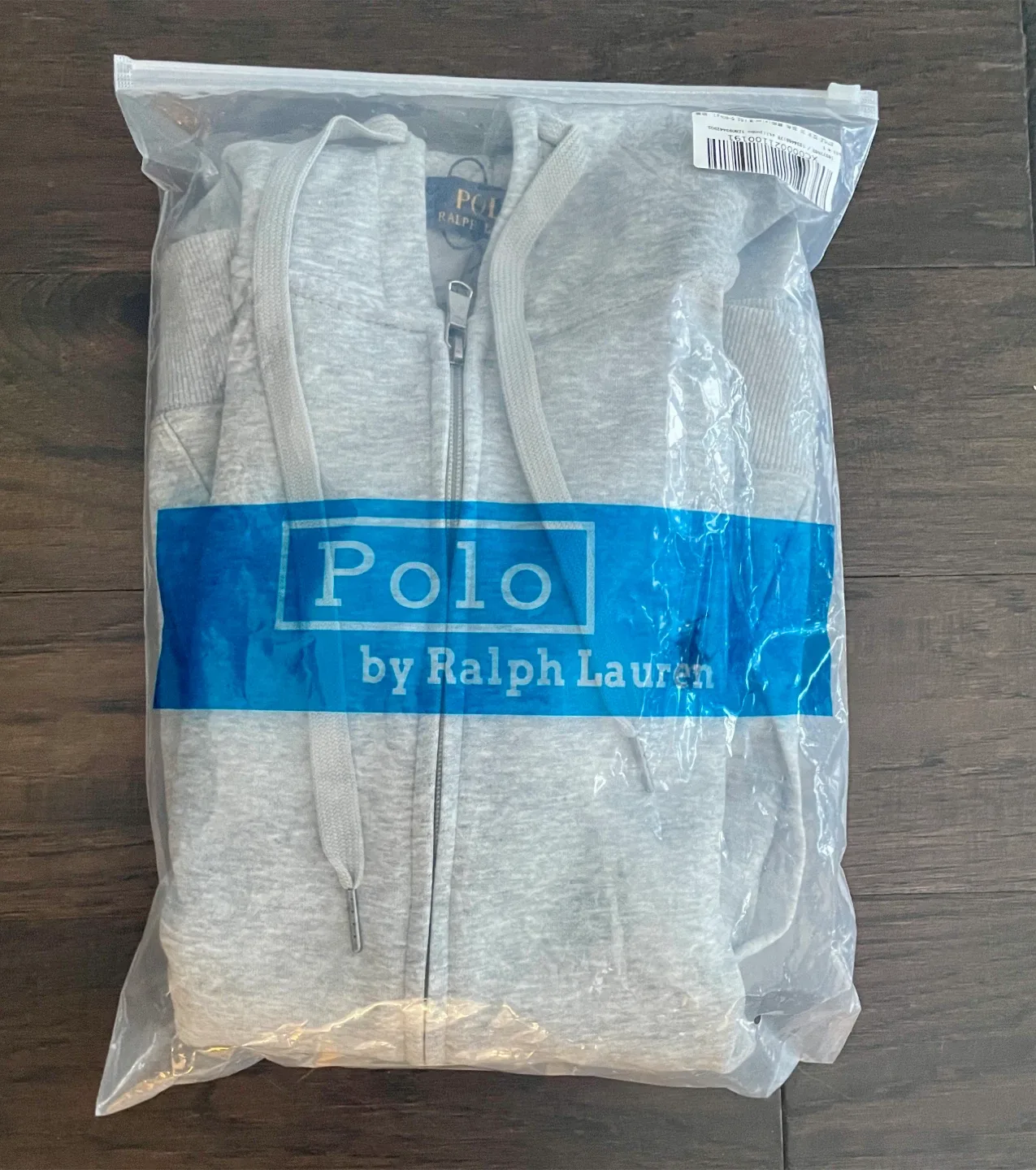 New Polo Ralph Lauren Grey Hoodie - Size M (Fits Small) image indicator(4)