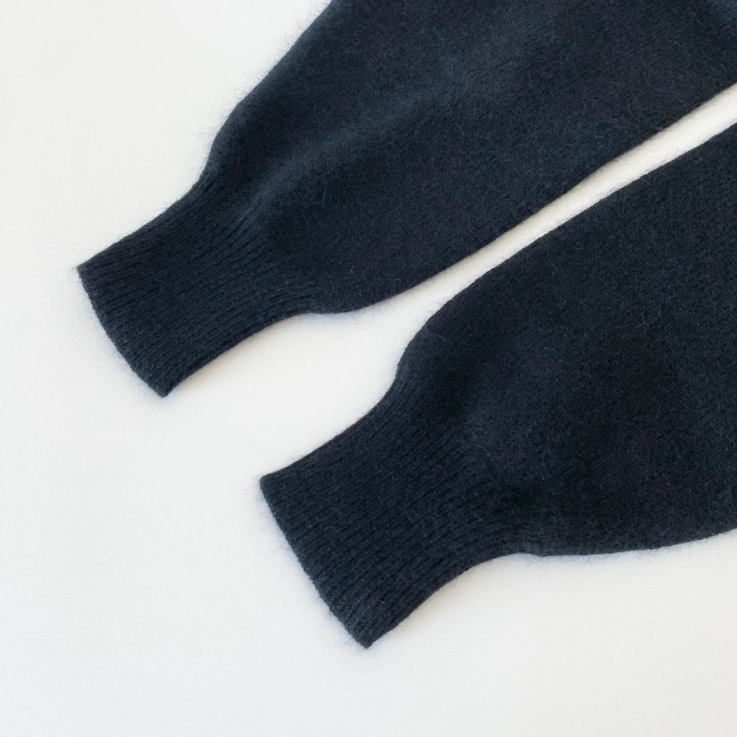 Vintage Wool / Angora Blend Cardigan with Embroidered Appliques image indicator(7)