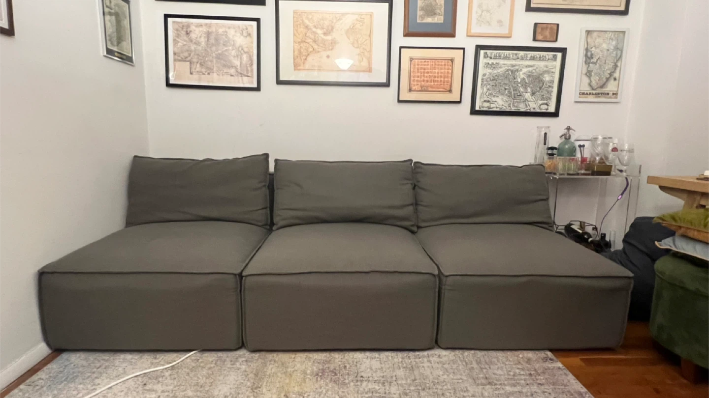 Gray Modular Sectional
