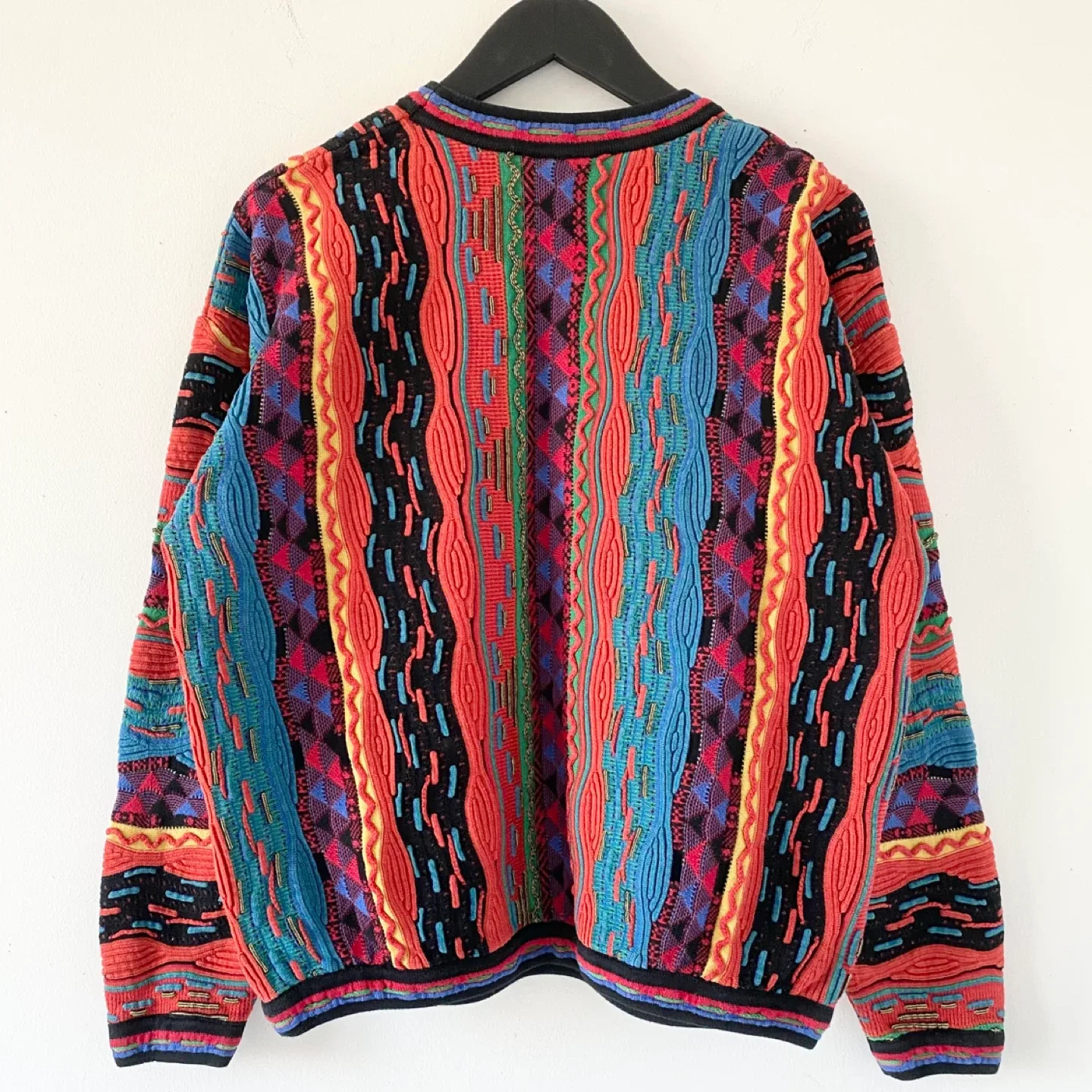 Vintage Coogi Style 100% Cotton Sweater image indicator(2)