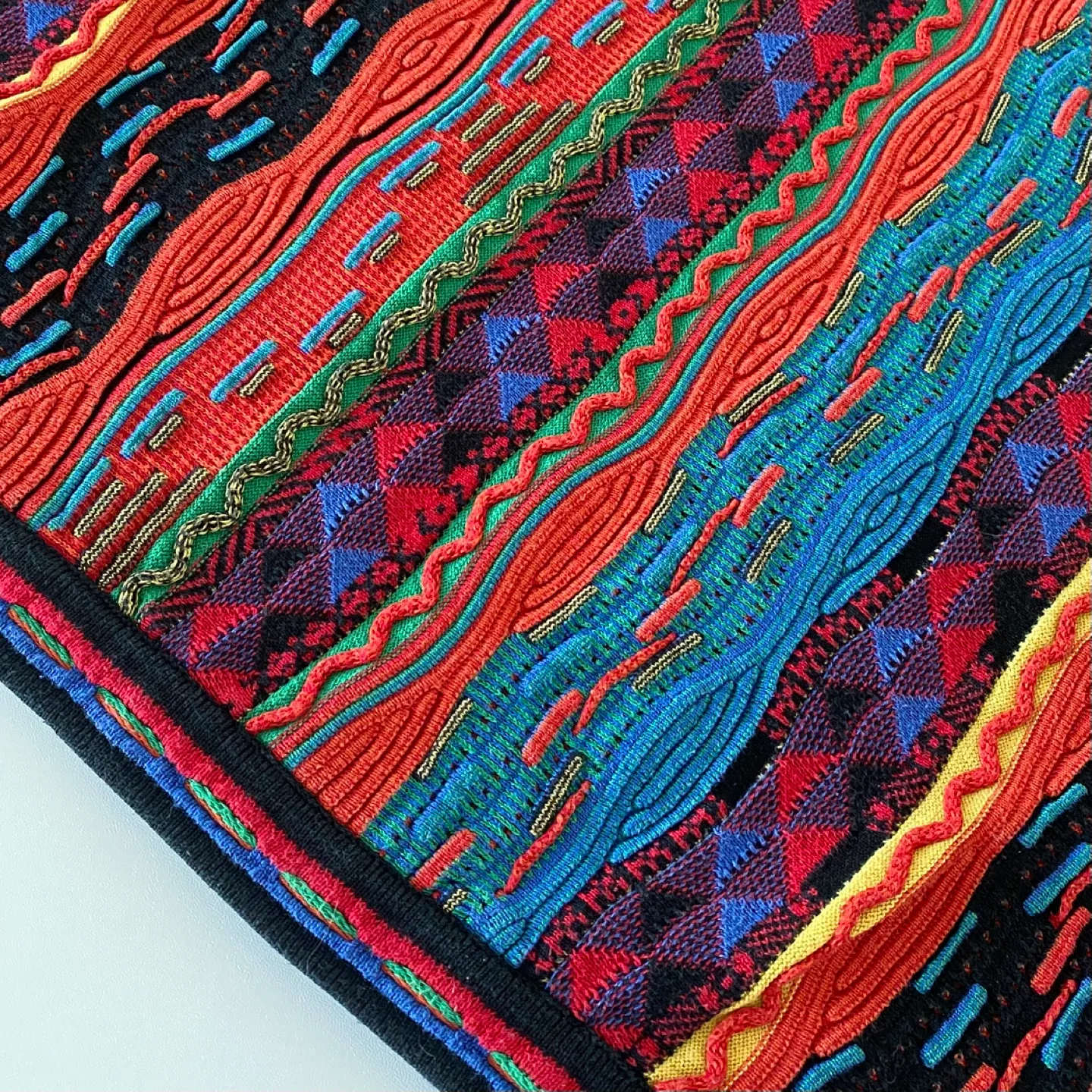 Vintage Coogi Style 100% Cotton Sweater image indicator(5)