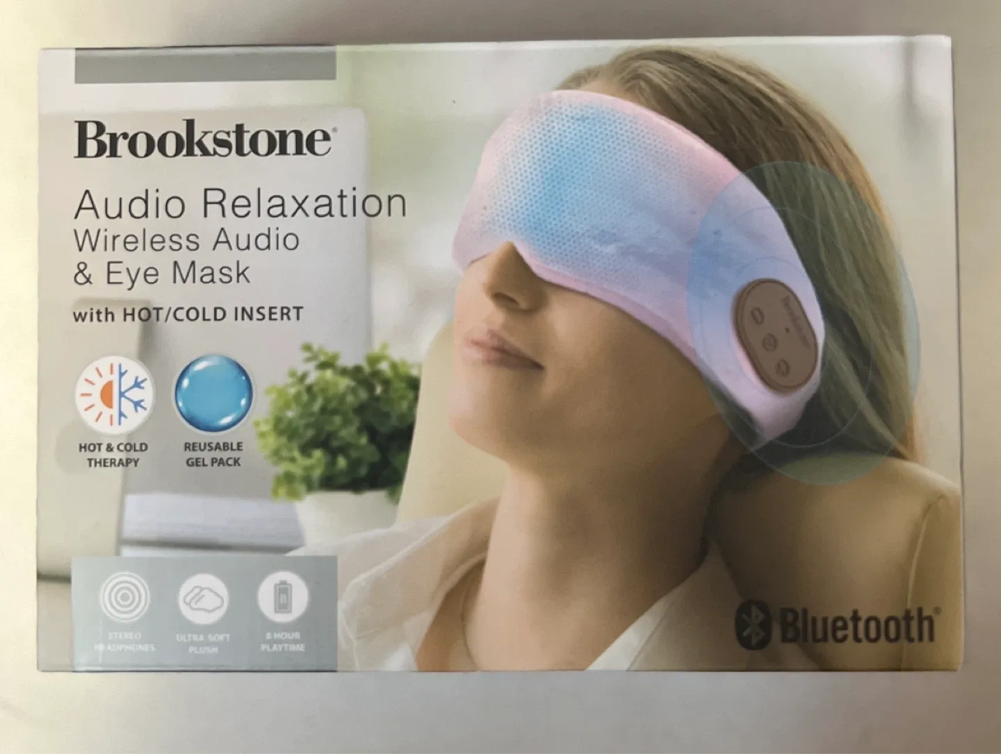 Brookstone Audio Relaxation Wireless Eye Mask