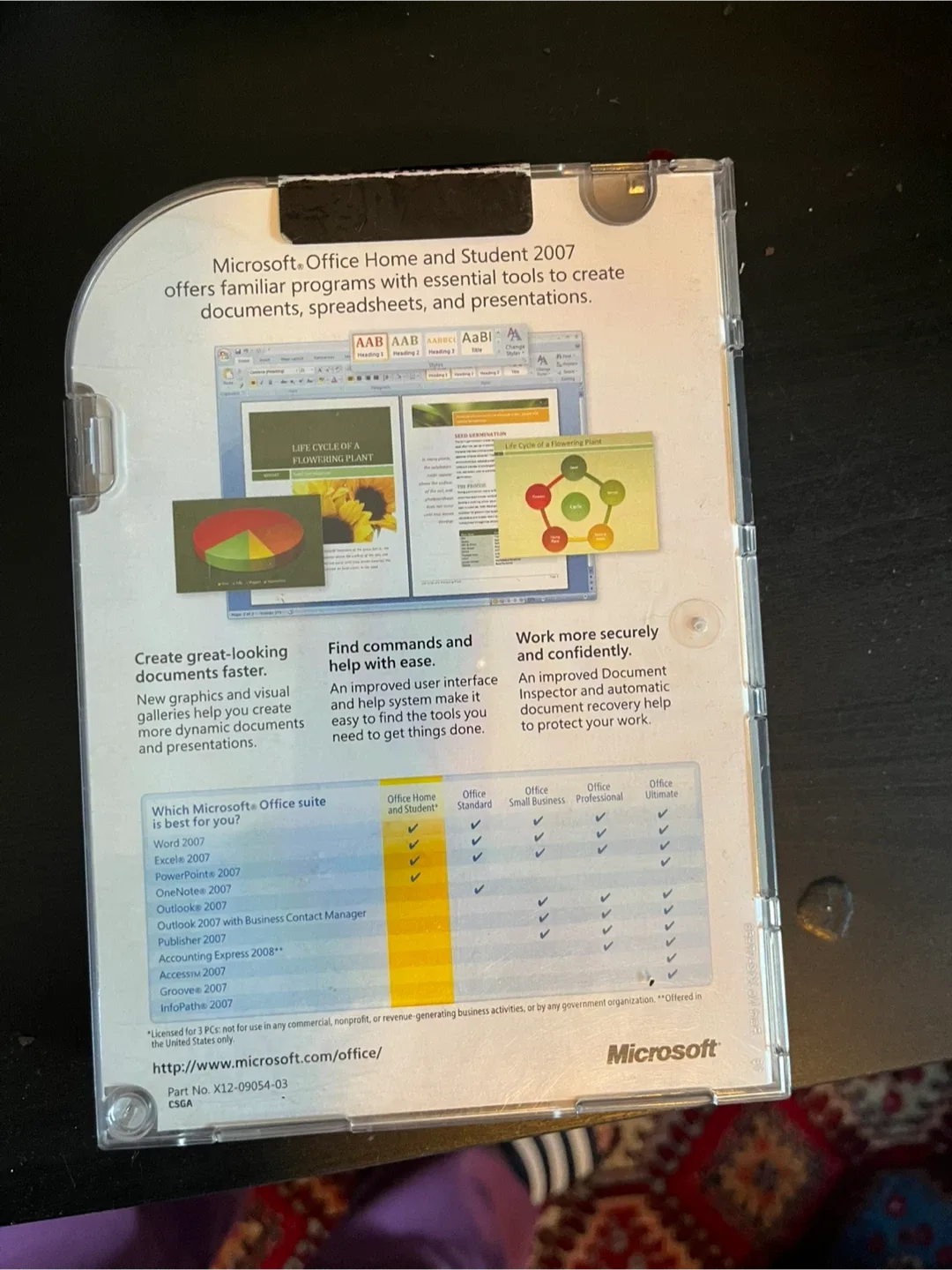 Microsoft Office Home and Student 2007 image indicator(3)