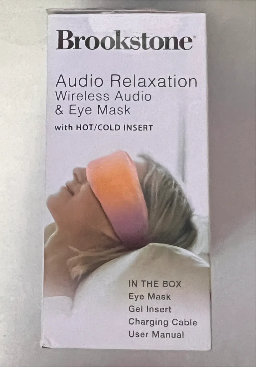 Brookstone Audio Relaxation Wireless Eye Mask image indicator(3)