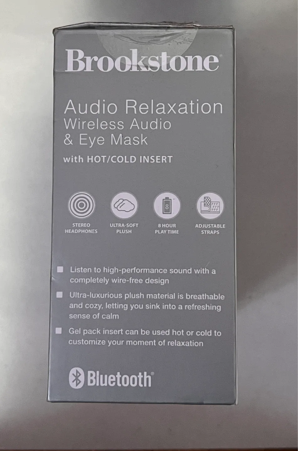 Brookstone Audio Relaxation Wireless Eye Mask image indicator(4)