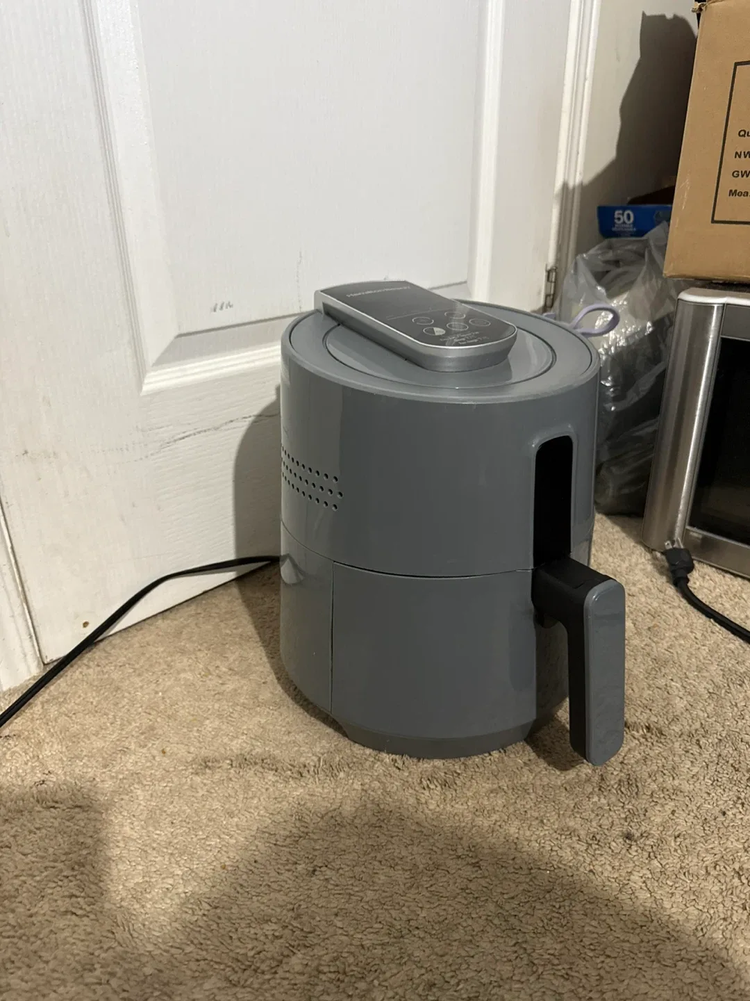 Hamilton Beach  Digital Air Fryer - Grey #cleanout image indicator(2)