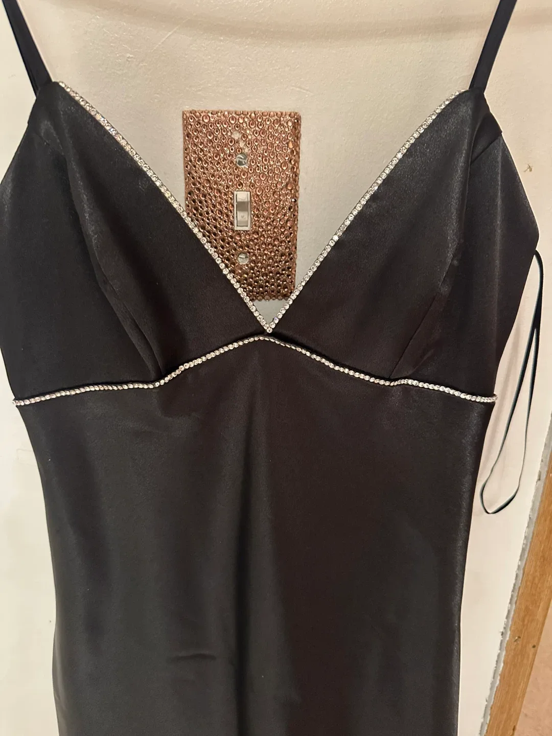 Morgan & Co. Black Spaghetti Strap Dress - XS image indicator(4)