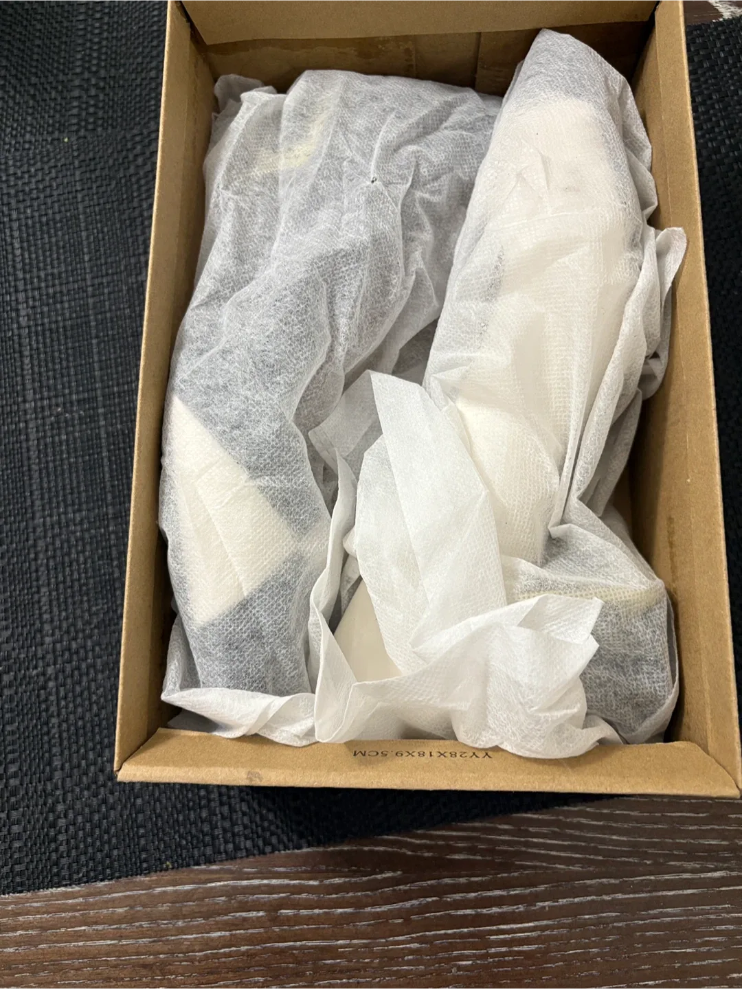 White and black pumps with block hee image indicator(2)