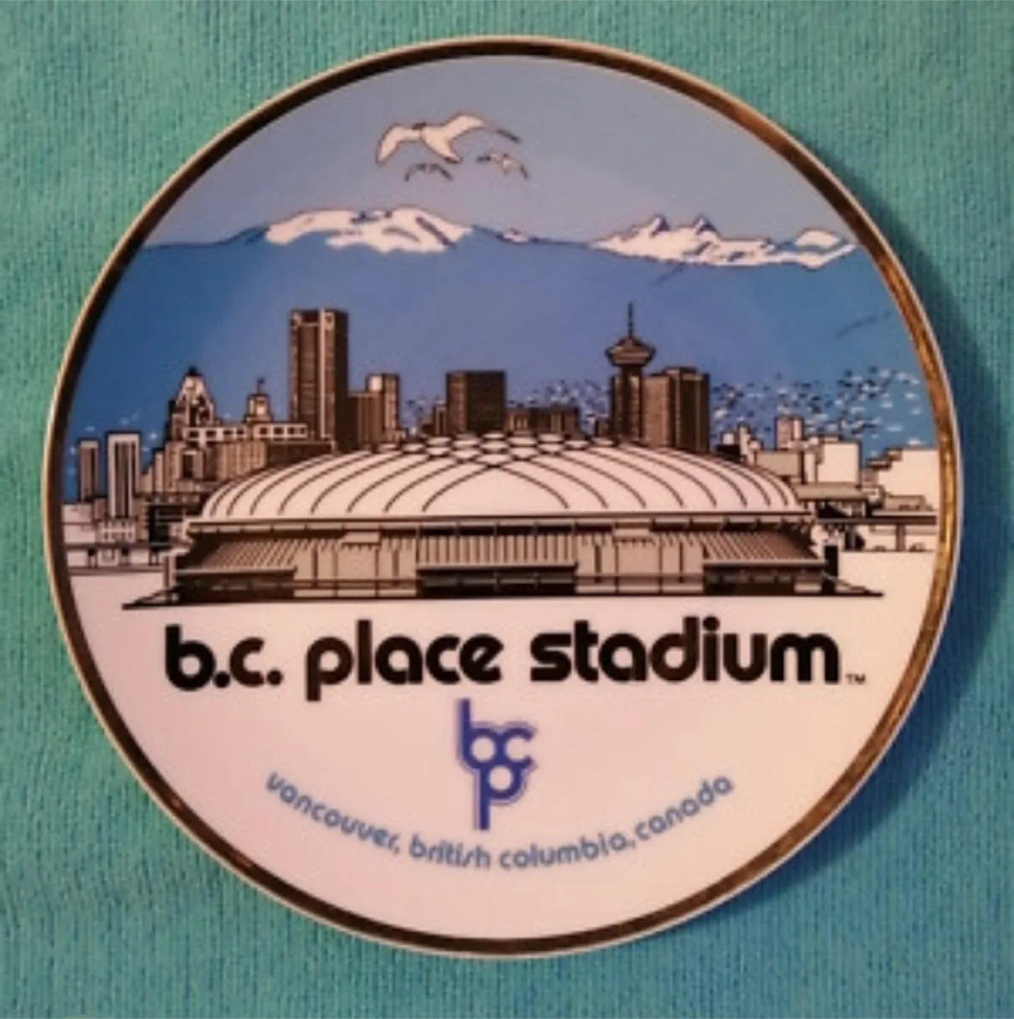 B.C. Place Stadium Collector Plate
