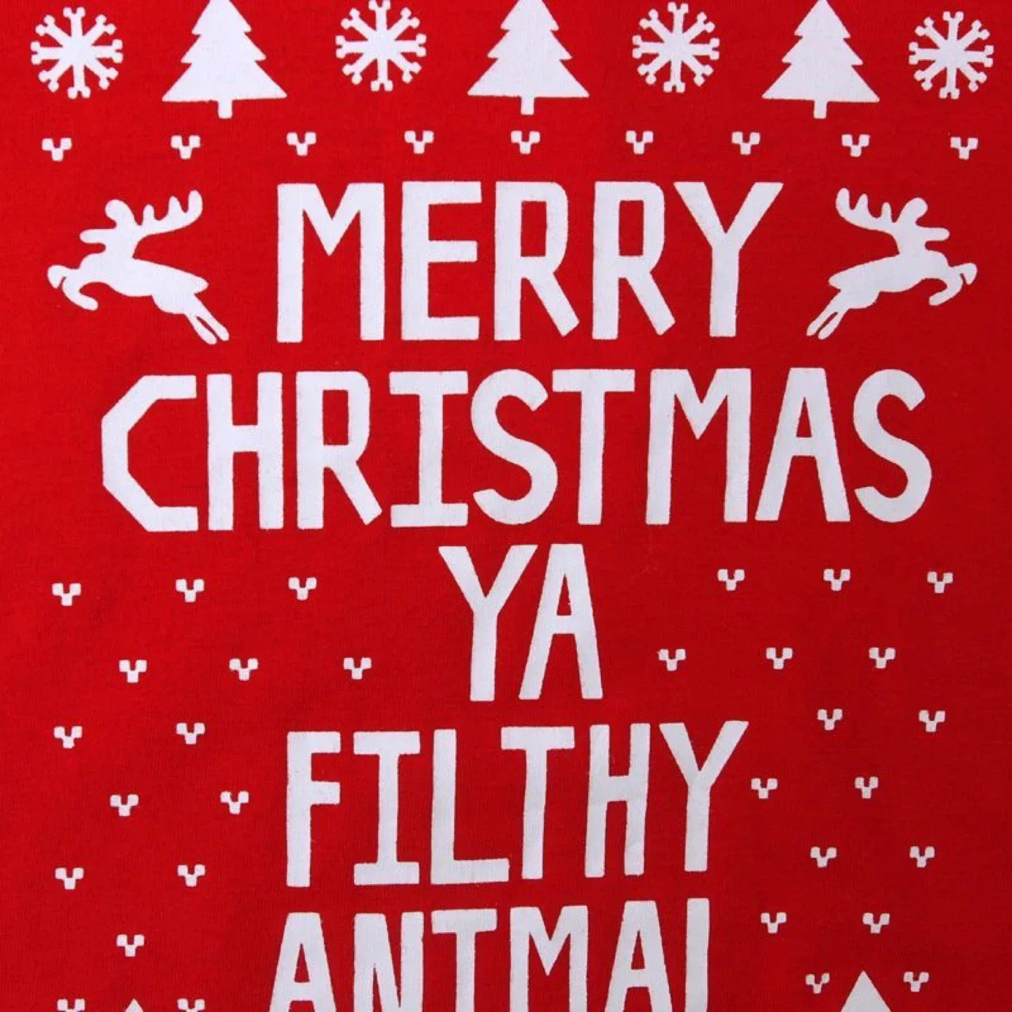 Red Christmas Baby Onesie - 90cm image indicator(5)