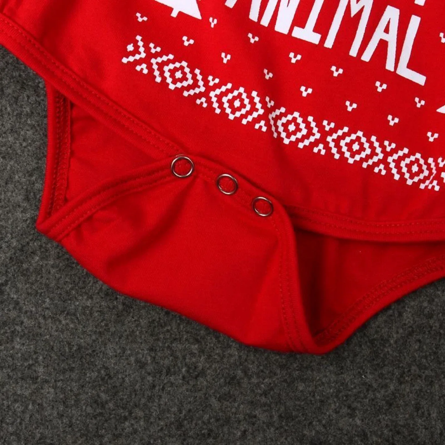 Red Christmas Baby Onesie - 90cm image indicator(7)