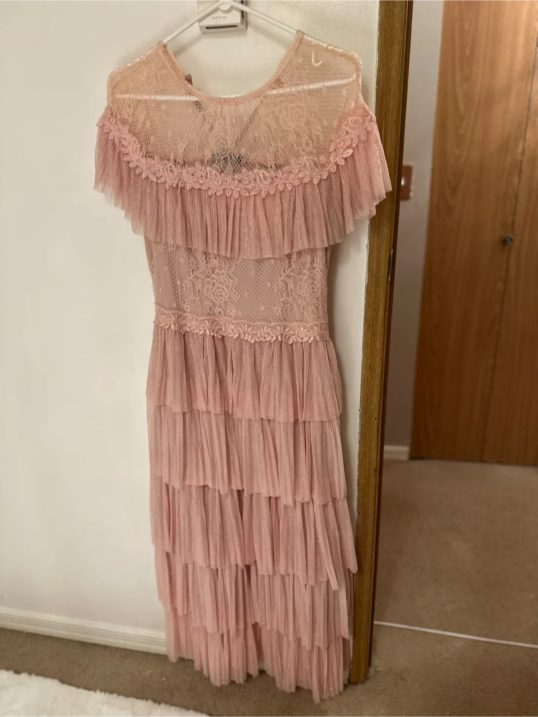 Pink Tiered Dress image indicator(2)