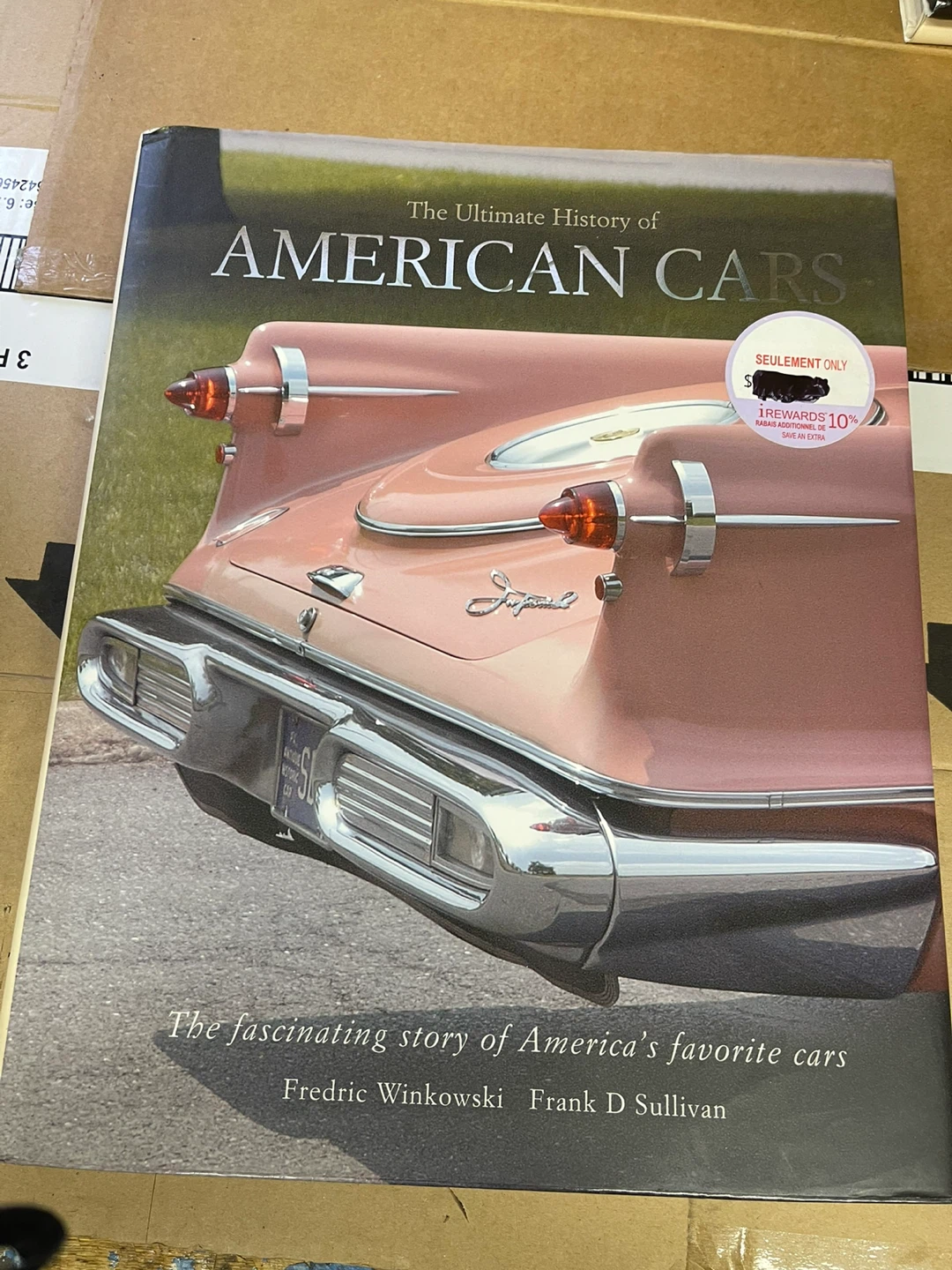 The Ultimate History of American Cars Book