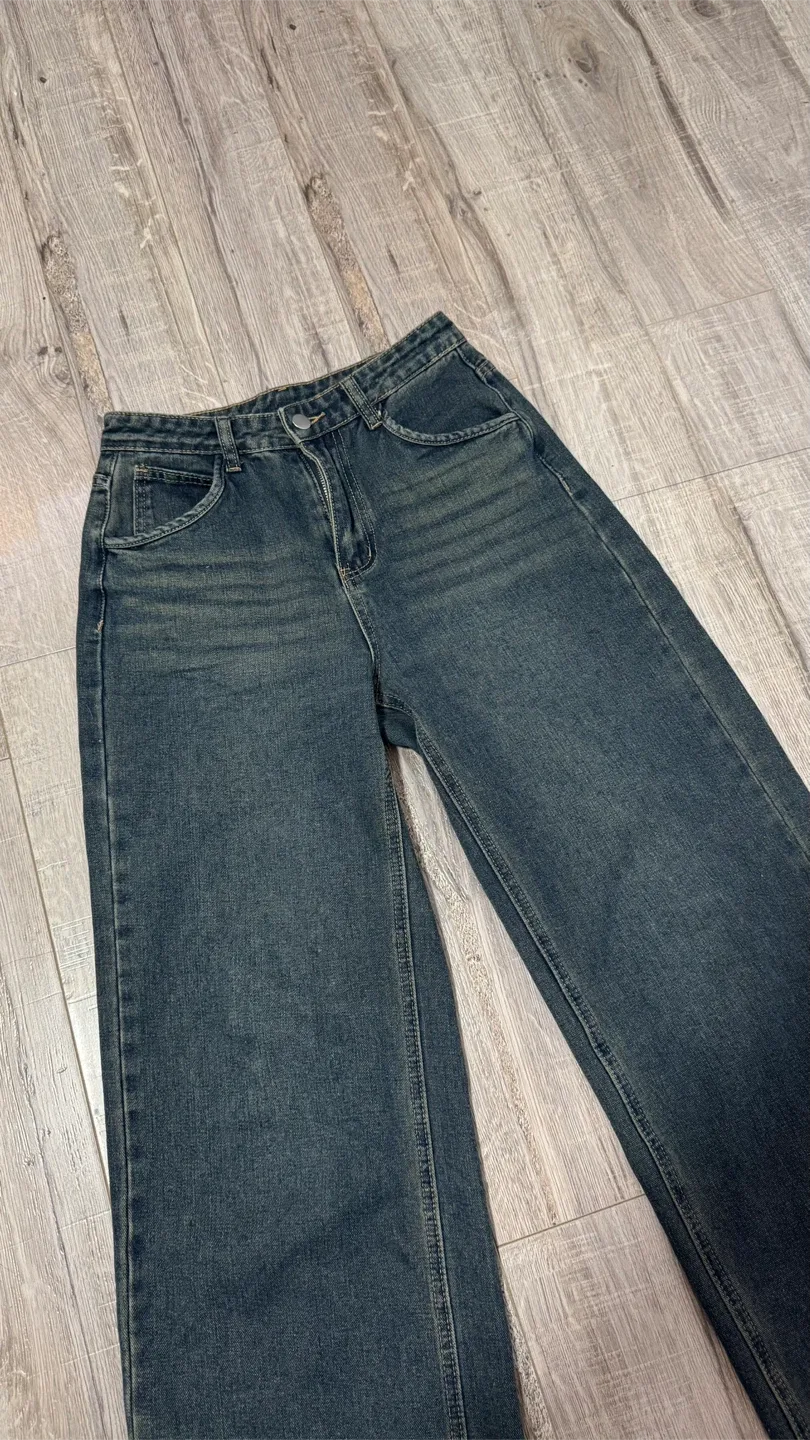 Wide Leg Jeans - Size S