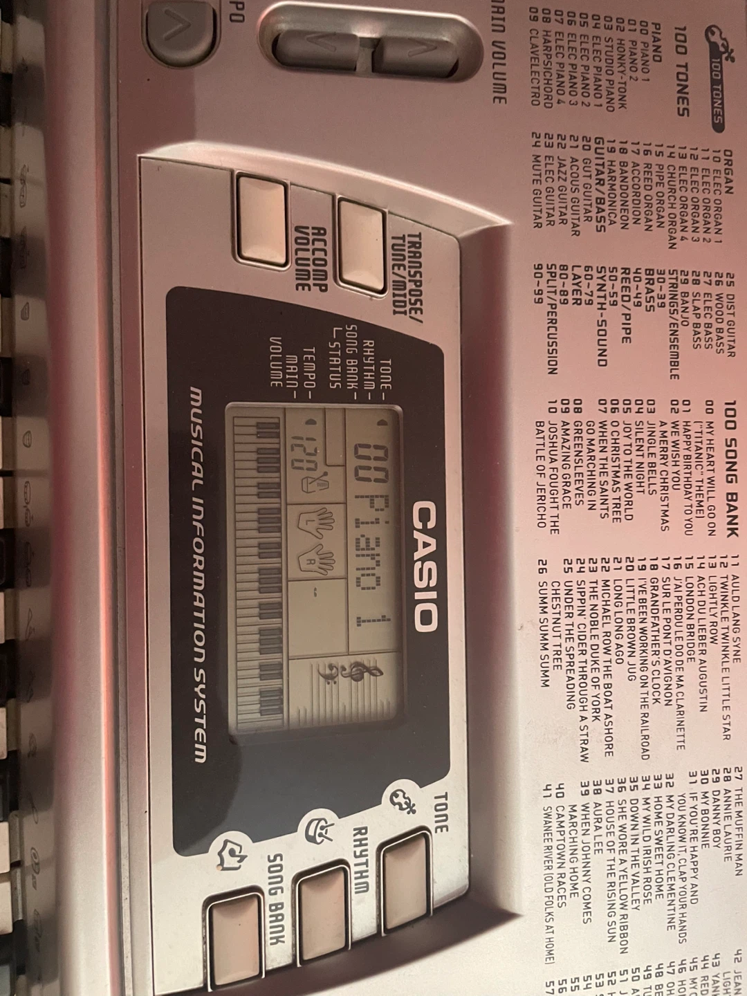 Casio CTK-496 Electronic Keyboard