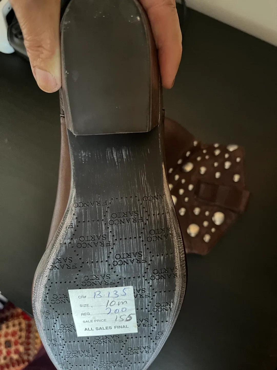 Franco Sarto Vegas Leather Boots - Size 10M image indicator(5)