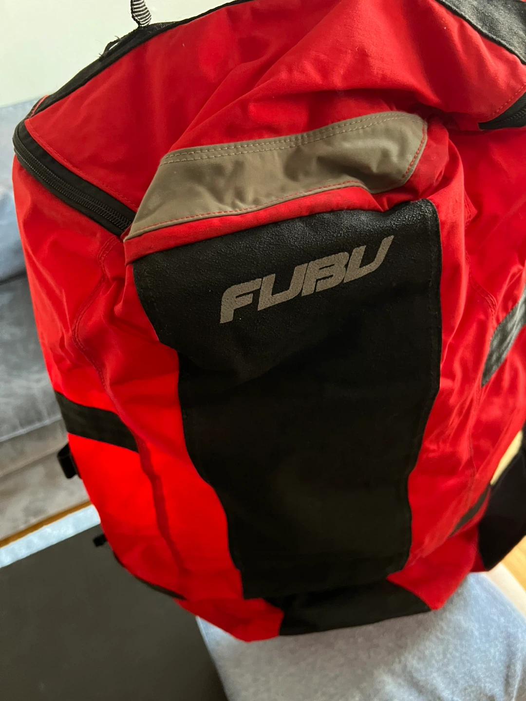 FUBU Sport Collection Red Duffle Bag - photo 2