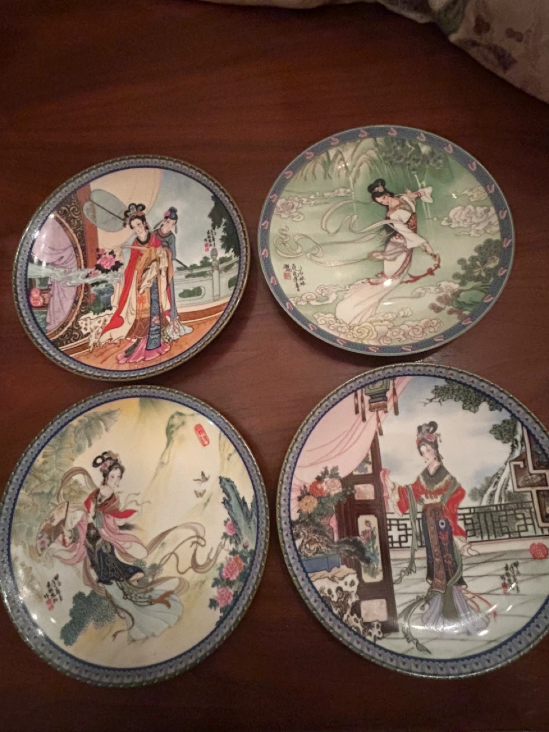 1986 Imperial Jingdezhen Porcelain Plates Set - photo 2