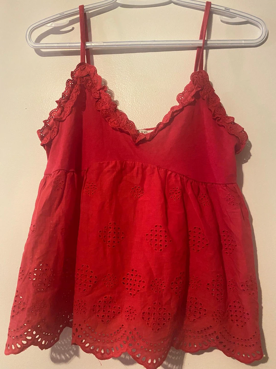 Red Skirt and Top Set
