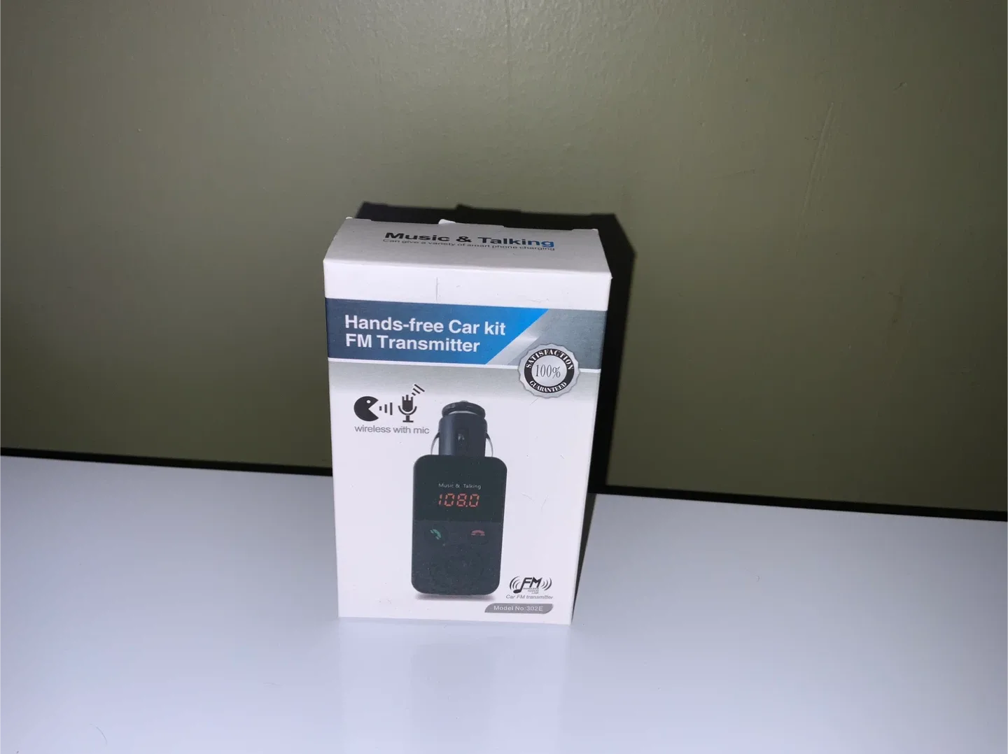 Hands-free FM Transmitter Car Kit #Cleanout