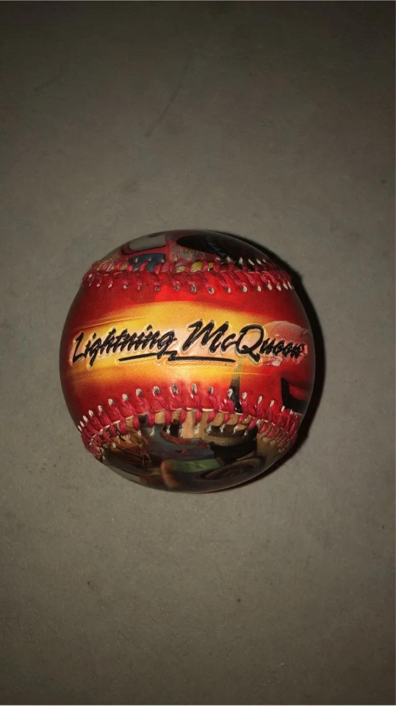 Disney Pixar Cars Lightning McQueen Baseball 2009 image indicator(2)