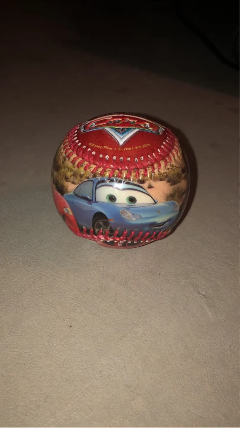 Disney Pixar Cars Lightning McQueen Baseball 2009 image indicator(8)