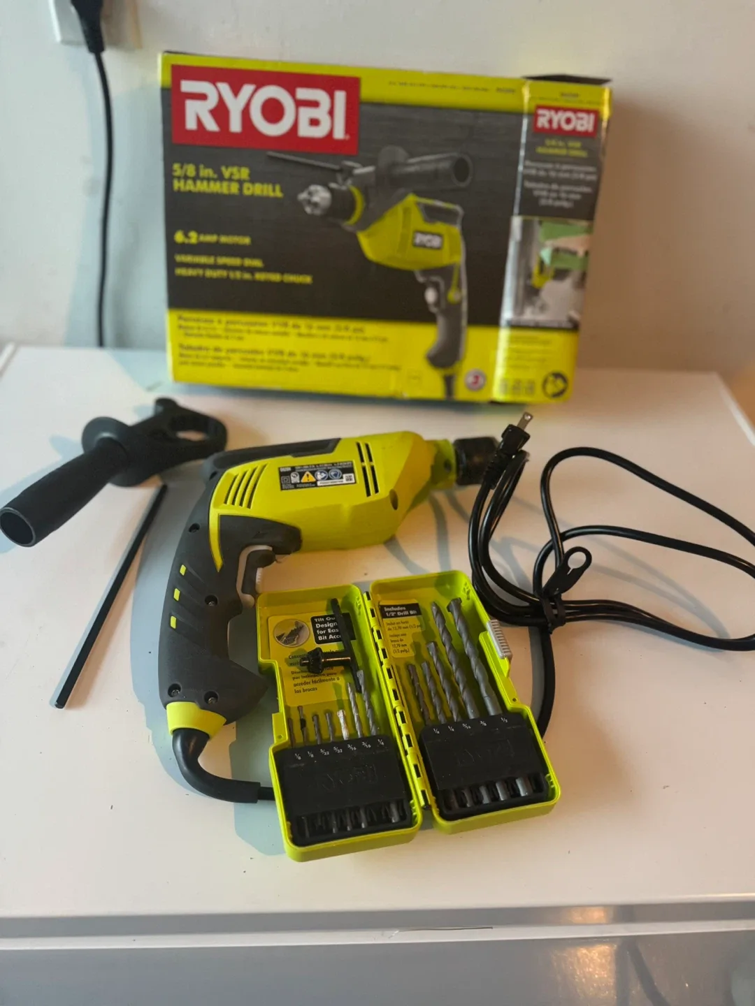 Ryobi 5/8 in. VSR Hammer Drill