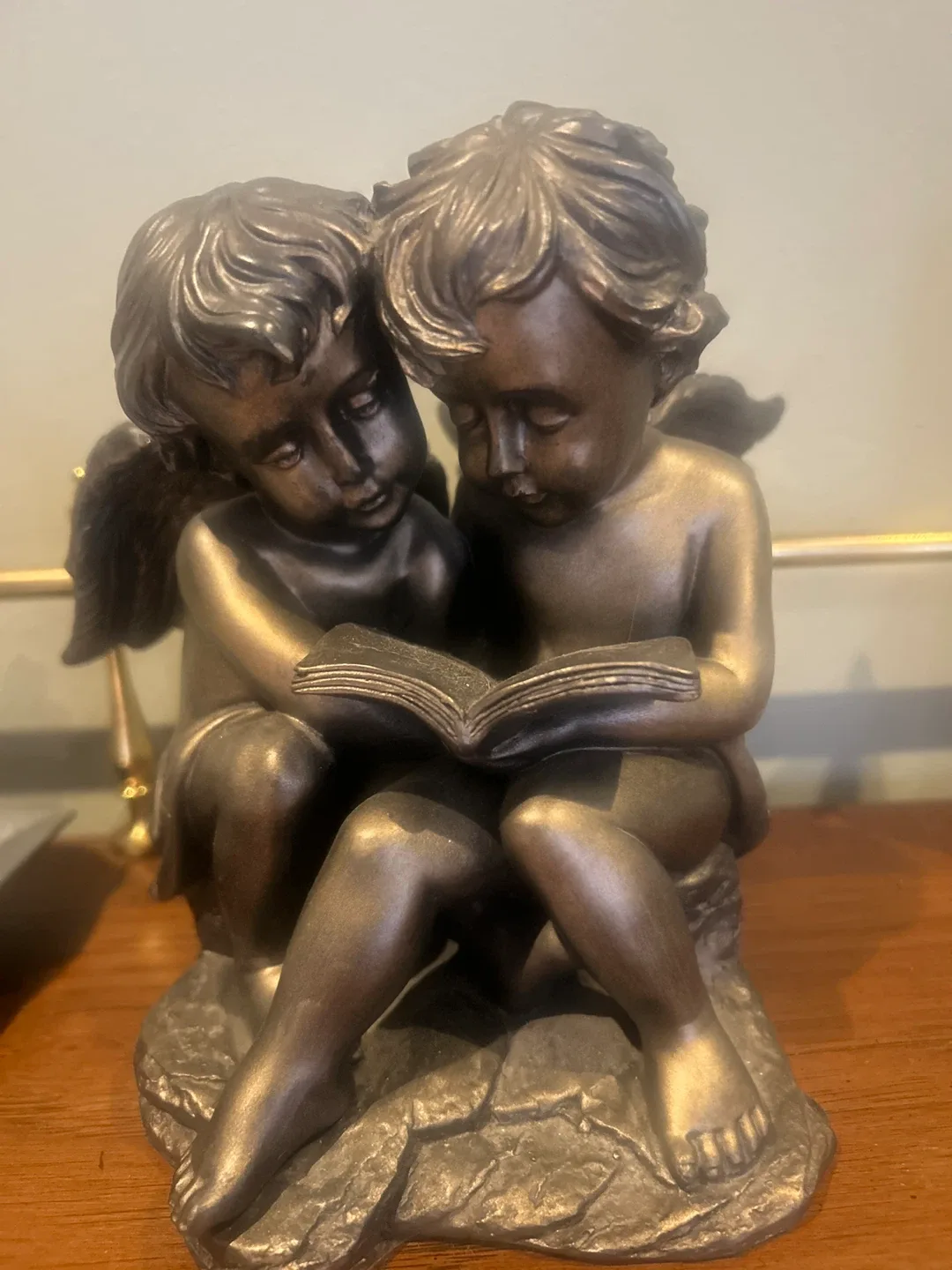 Angel Cherub vintage Statue