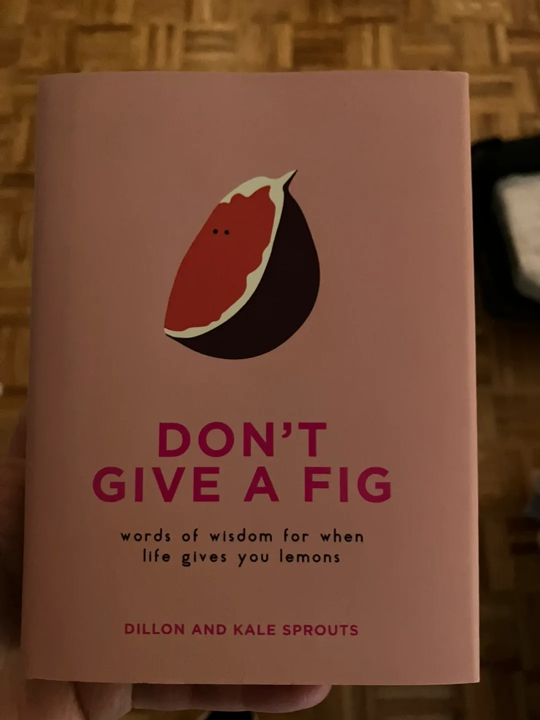 Don't Give a Fig Book by Dillon and Kale Sprouts