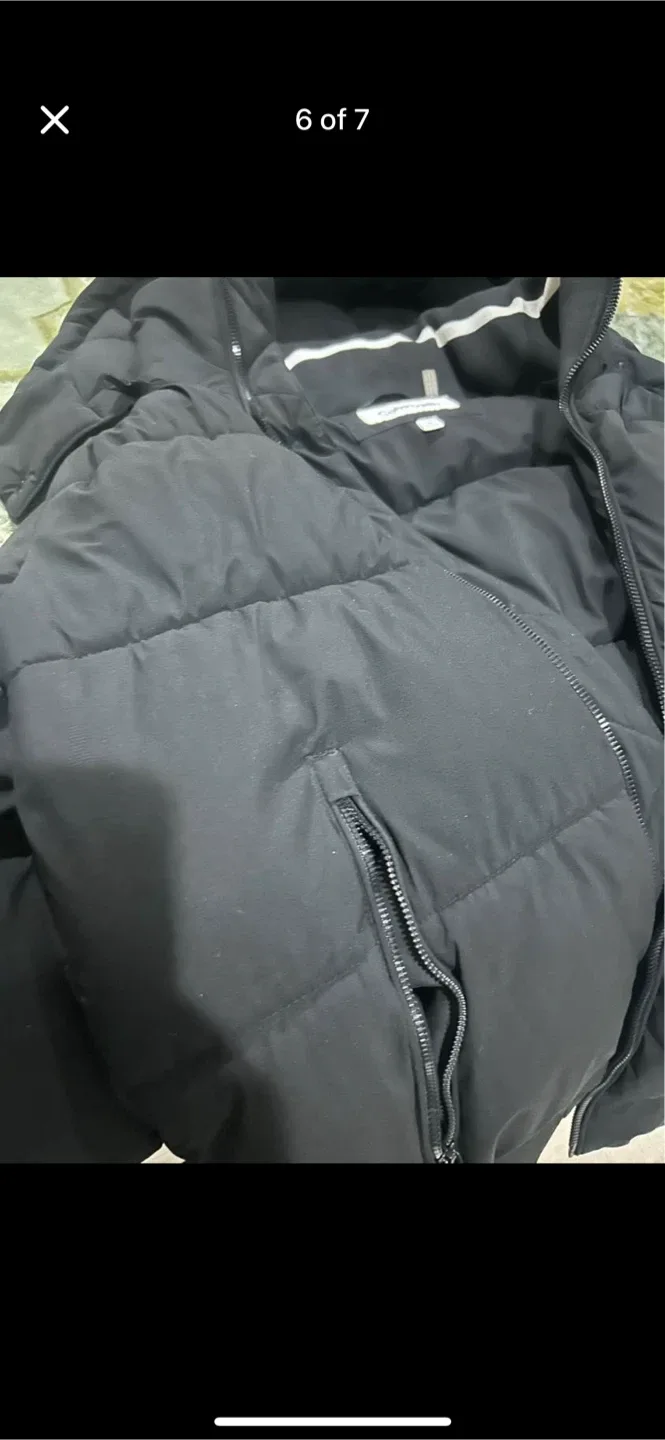 Calvin Klein Black Puffer Jacket - XS image indicator(3)