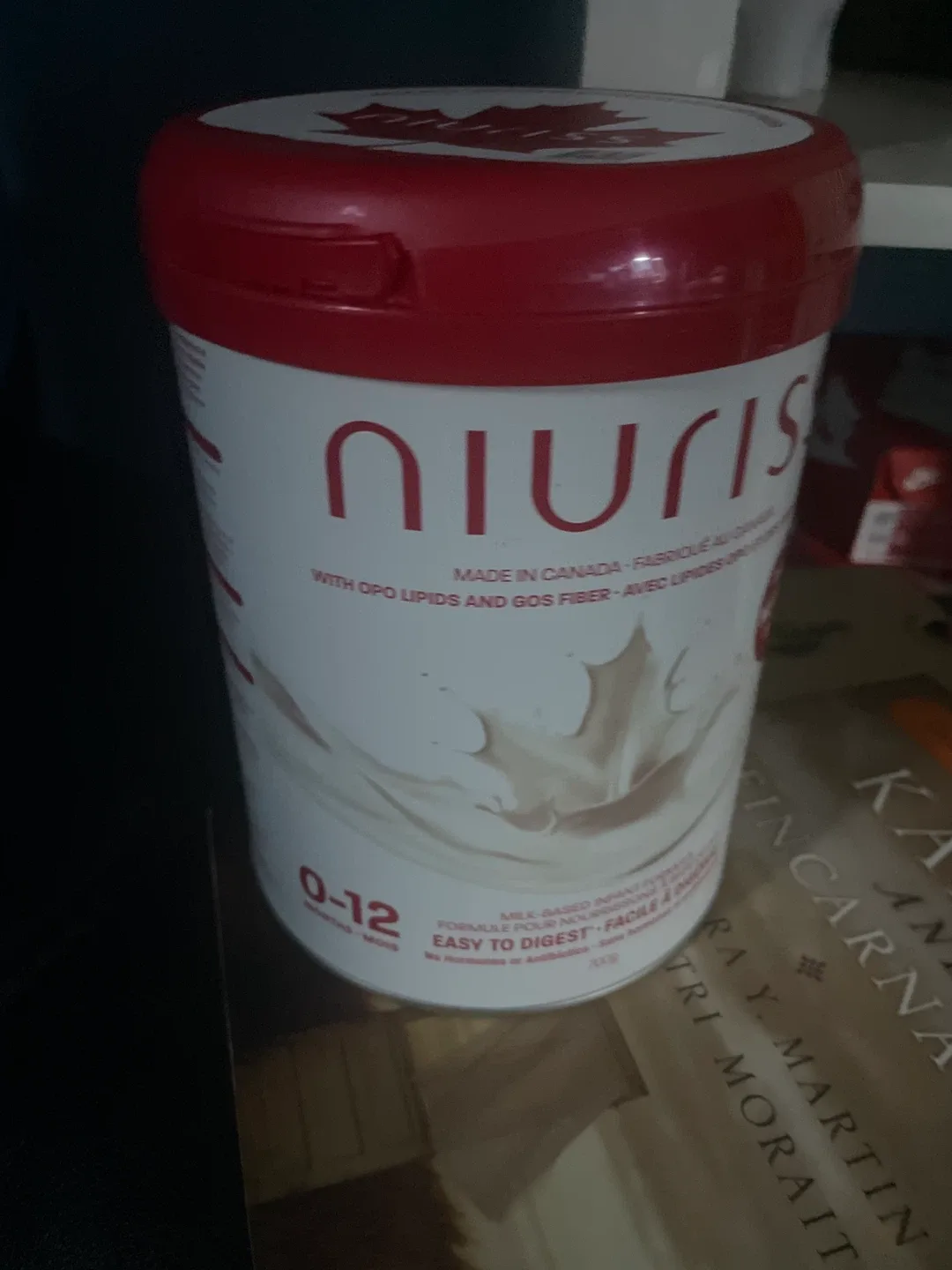 Niuriss Infant Formula 0-12 Months