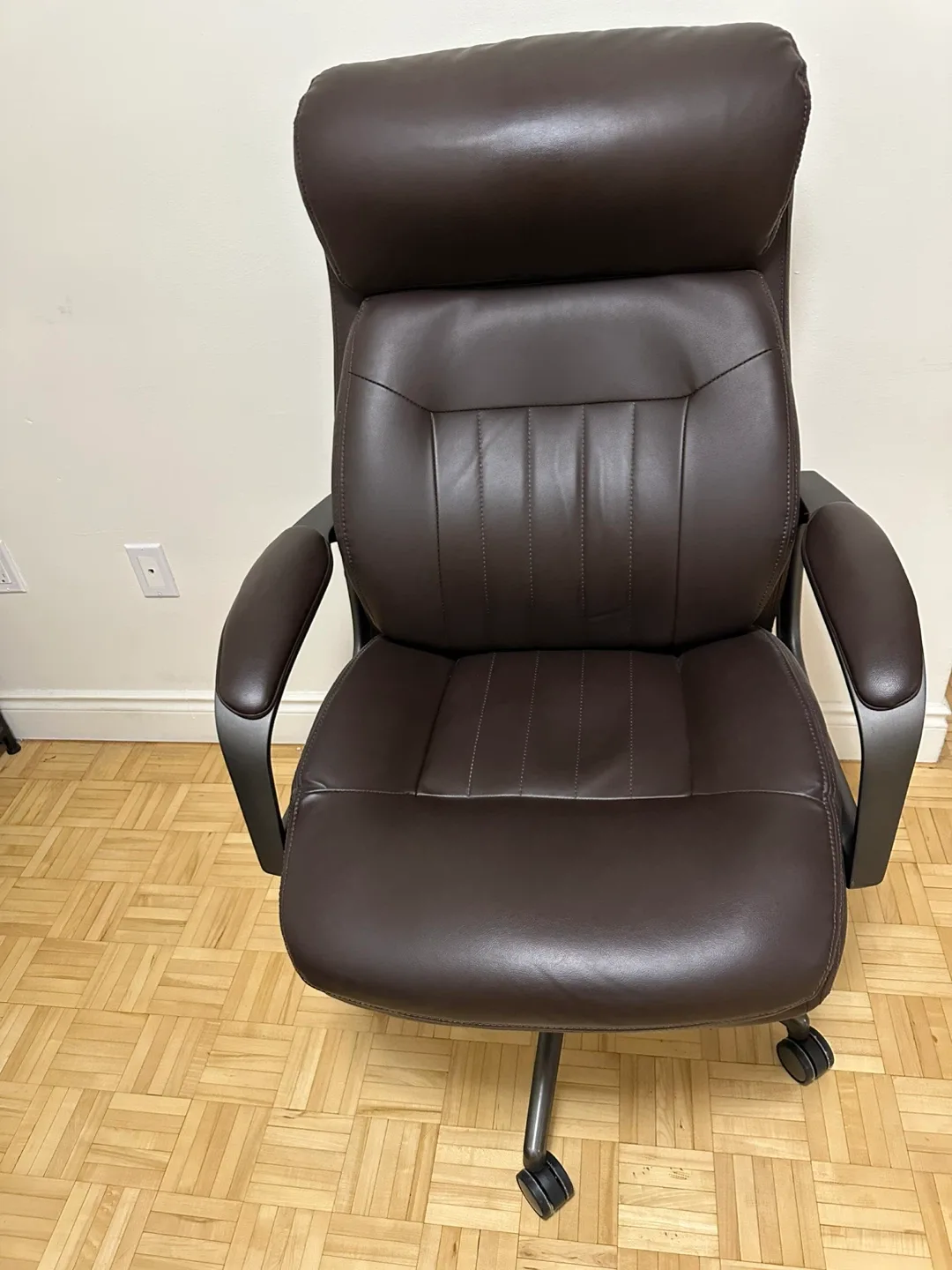 La-Z-Boy Brown Leather Office Chair