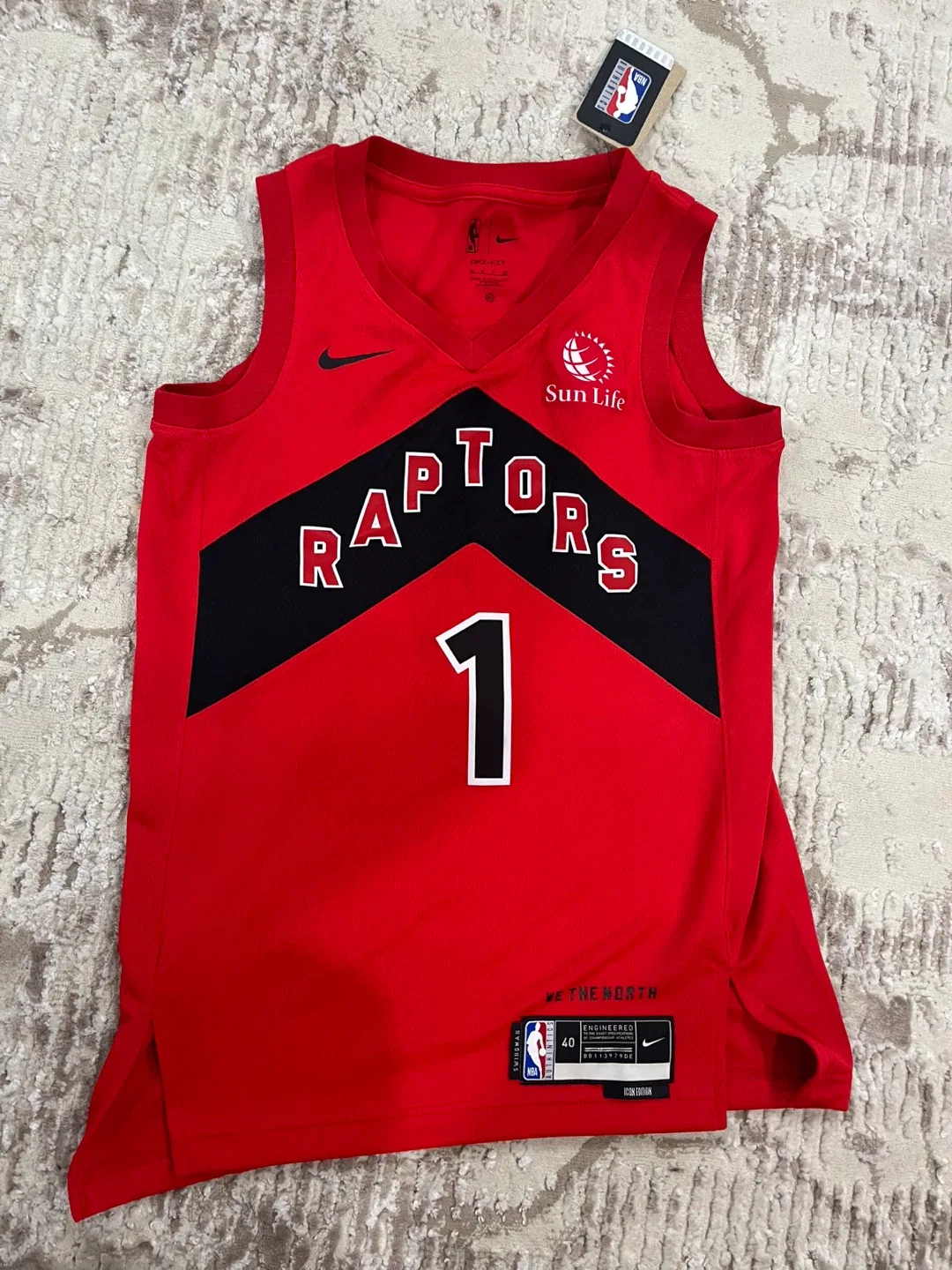 Nike Raptors Jersey - Size 40 image indicator(2)