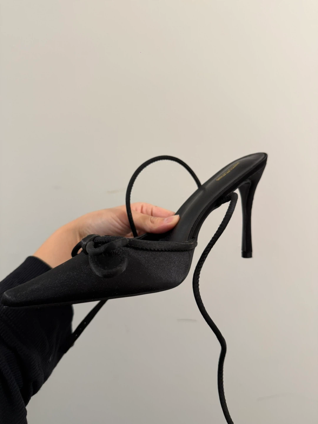 PrettyLittleThing Black Heels NEW - Size 7