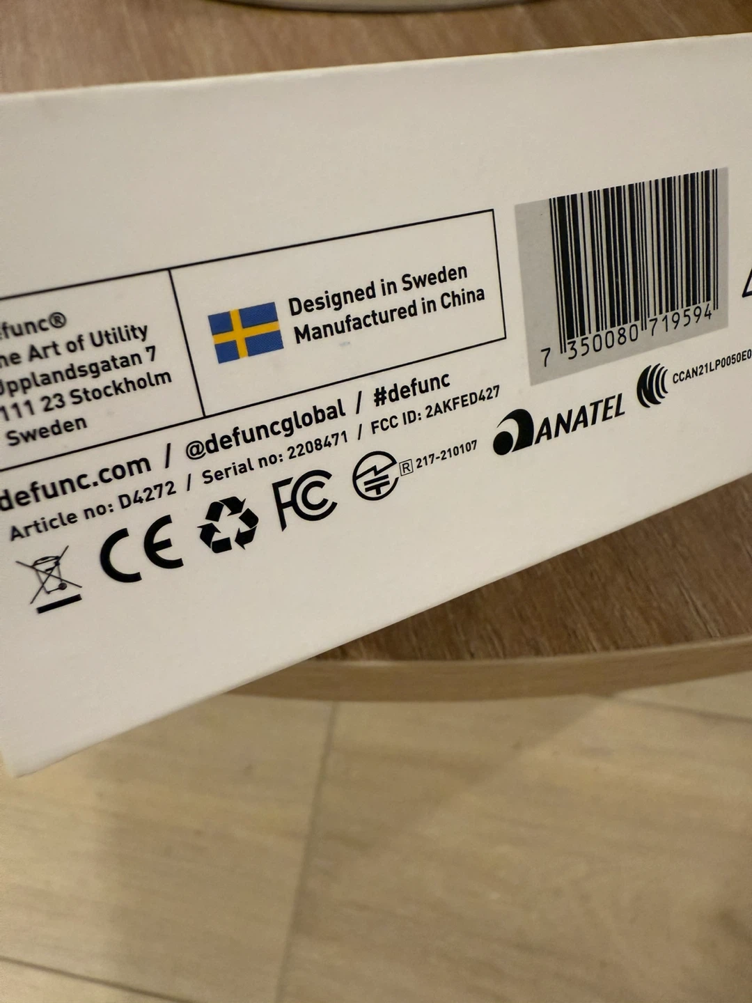 Defunc TRUE BASIC Wireless Earbuds - New in Box! - photo 4