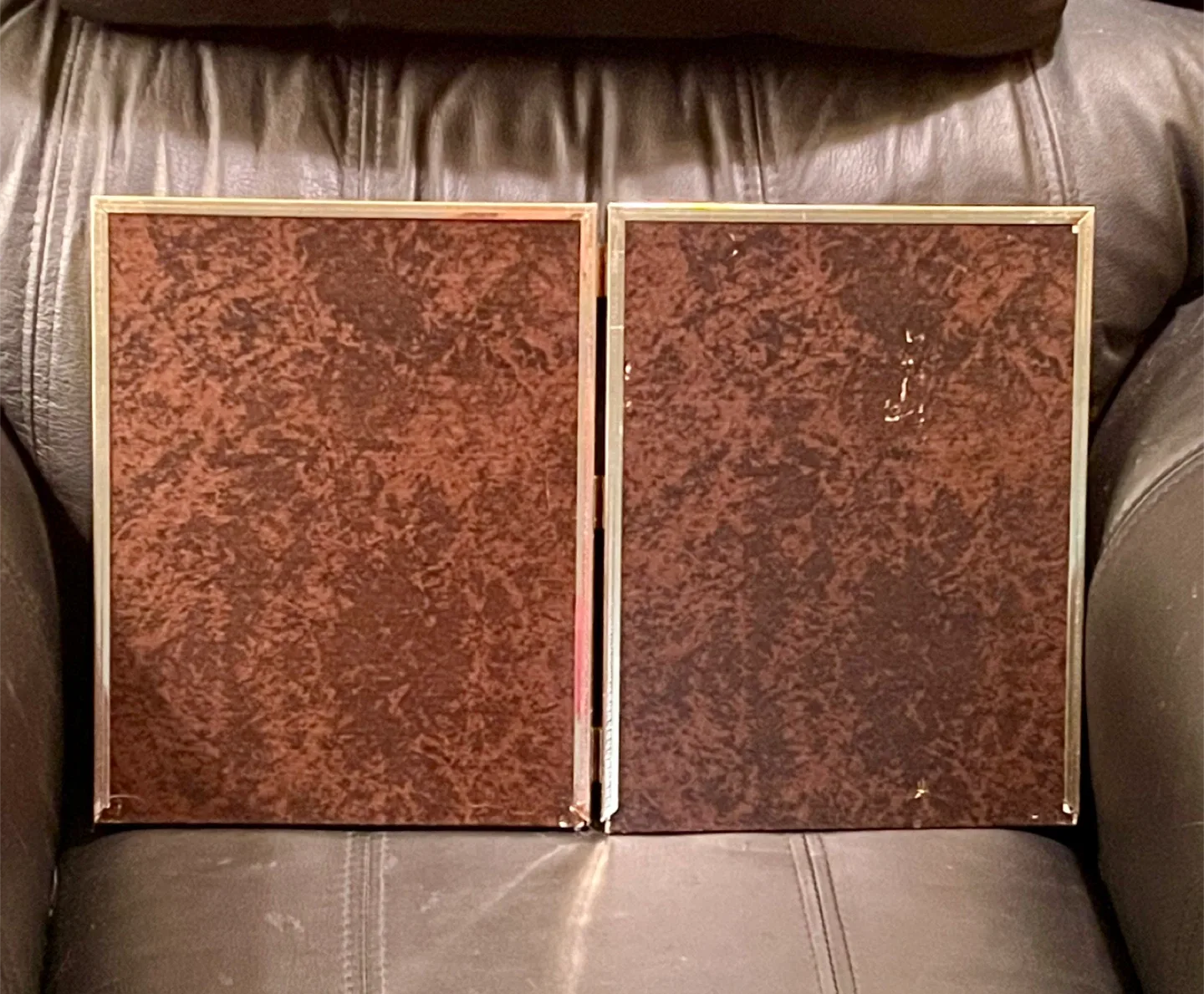 #cleanout articulated folding 8 x 10" picture frames image indicator(2)