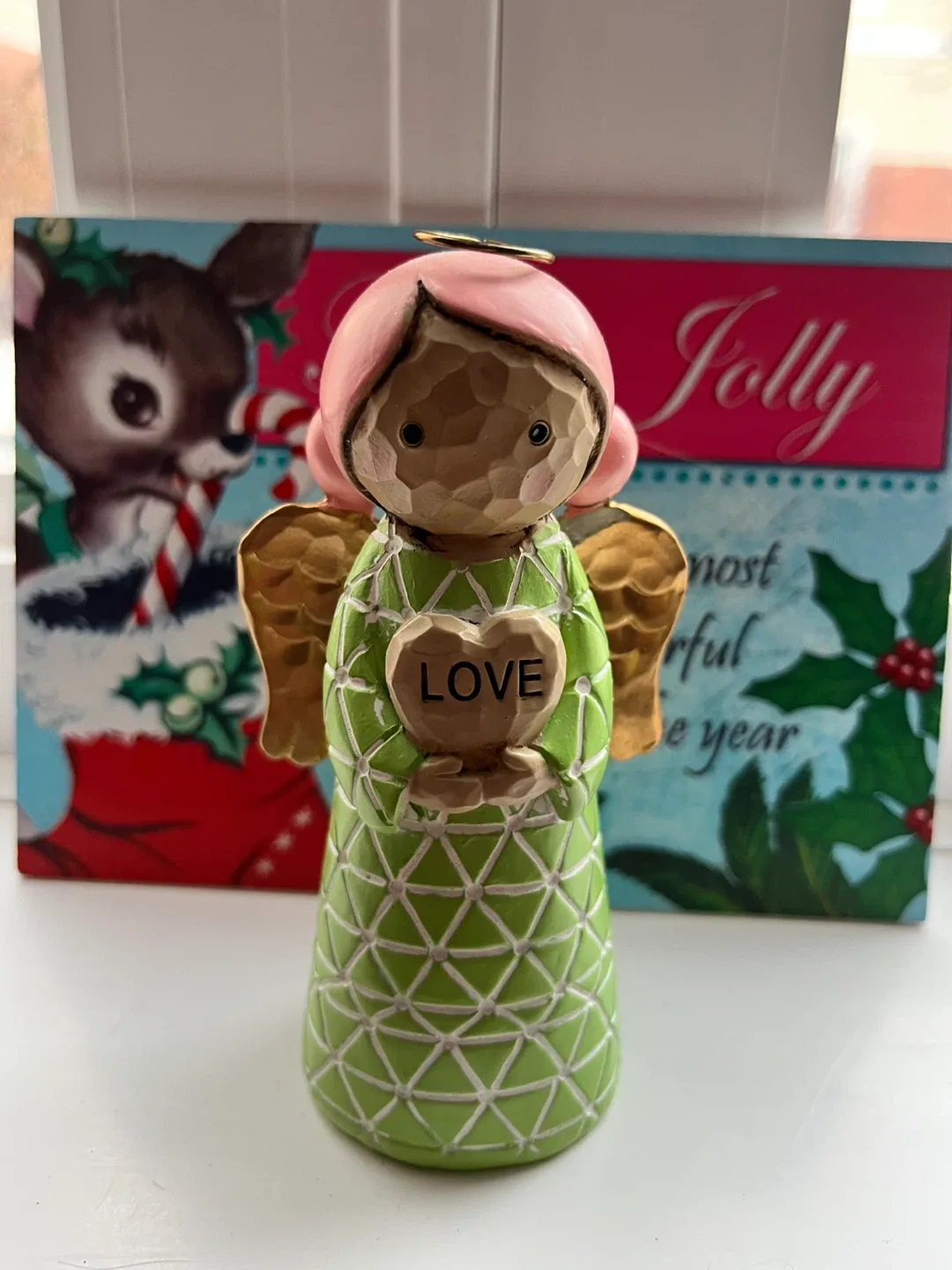 #Clearout- Hallmark Omura Collection Angel Figurine