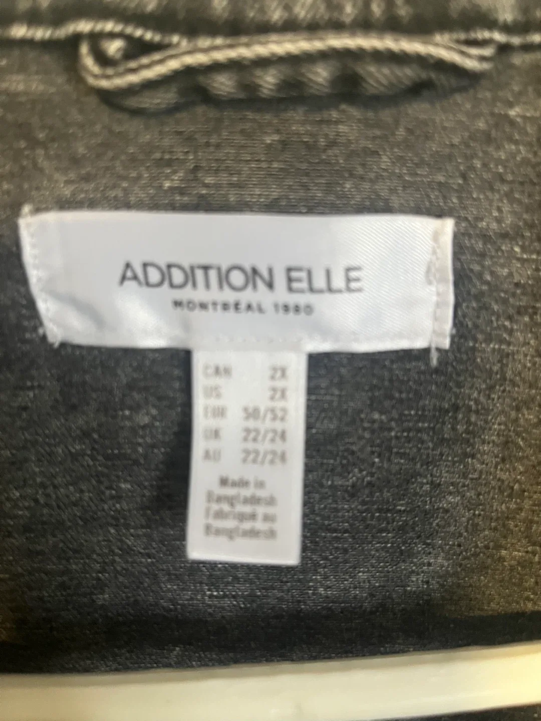 Addition Elle Denim Jacket - Size 2X image indicator(3)
