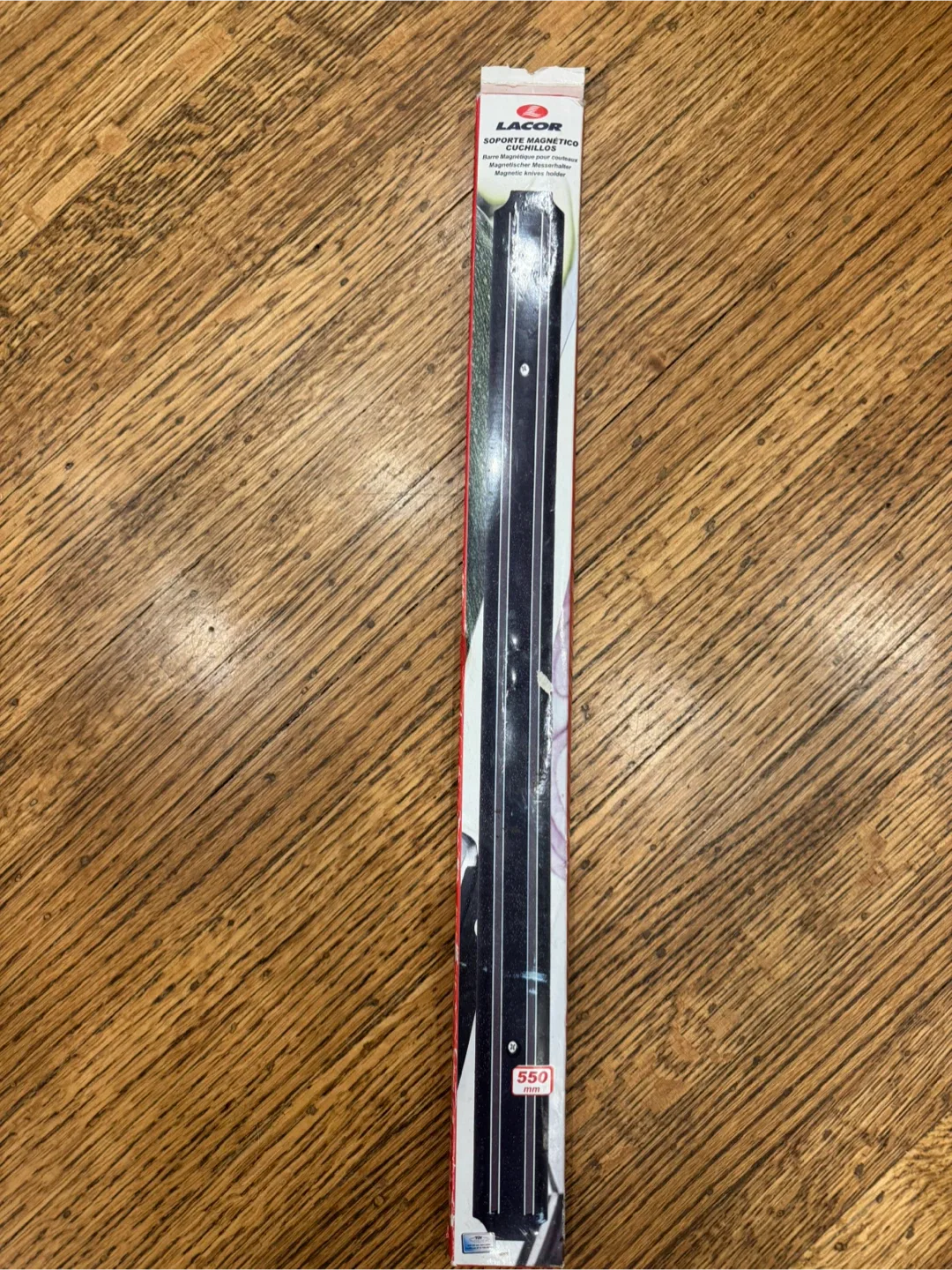 #Cleanout Lacor 550mm Magnetic Knife Holder - New