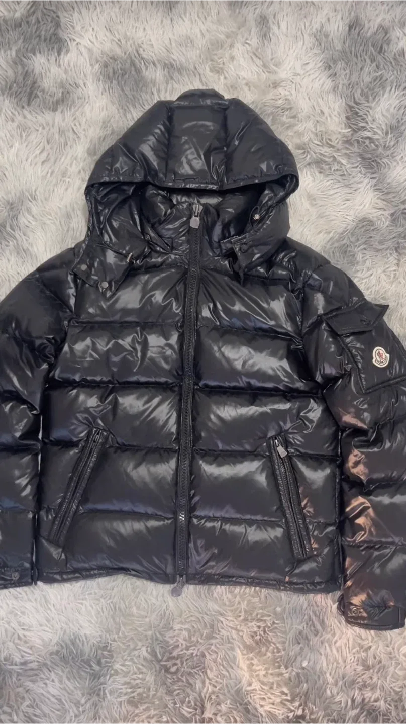 Moncler Black Puffer Jacket