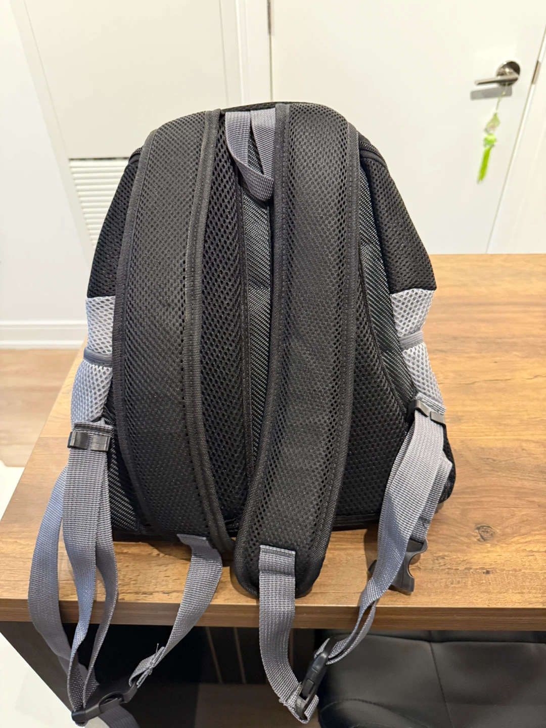 PetAmi Pet Carrier Backpack - Black/Grey - photo 2