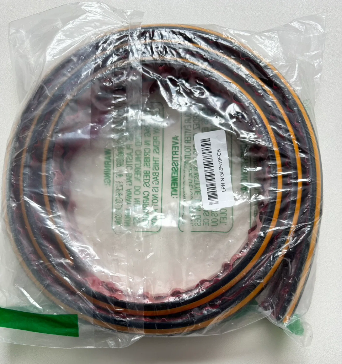 New Door Edge Guard - Black/Orange