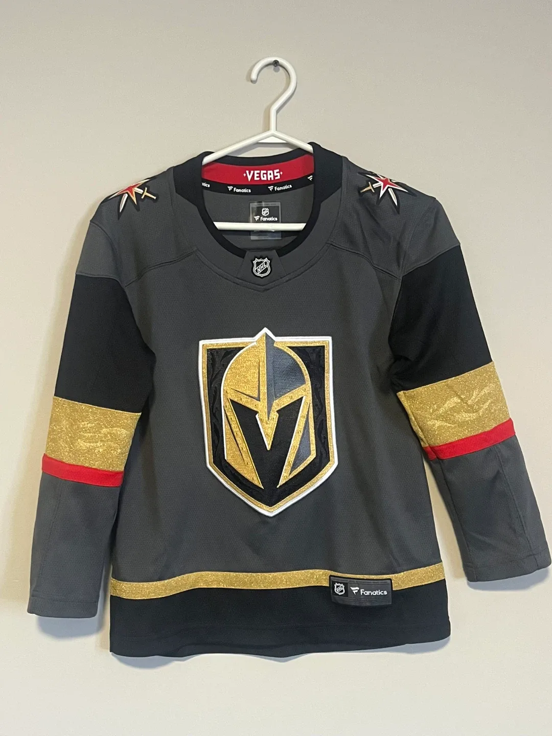 Fanatics NHL Vegas Golden Knights Youth S/M Jersey