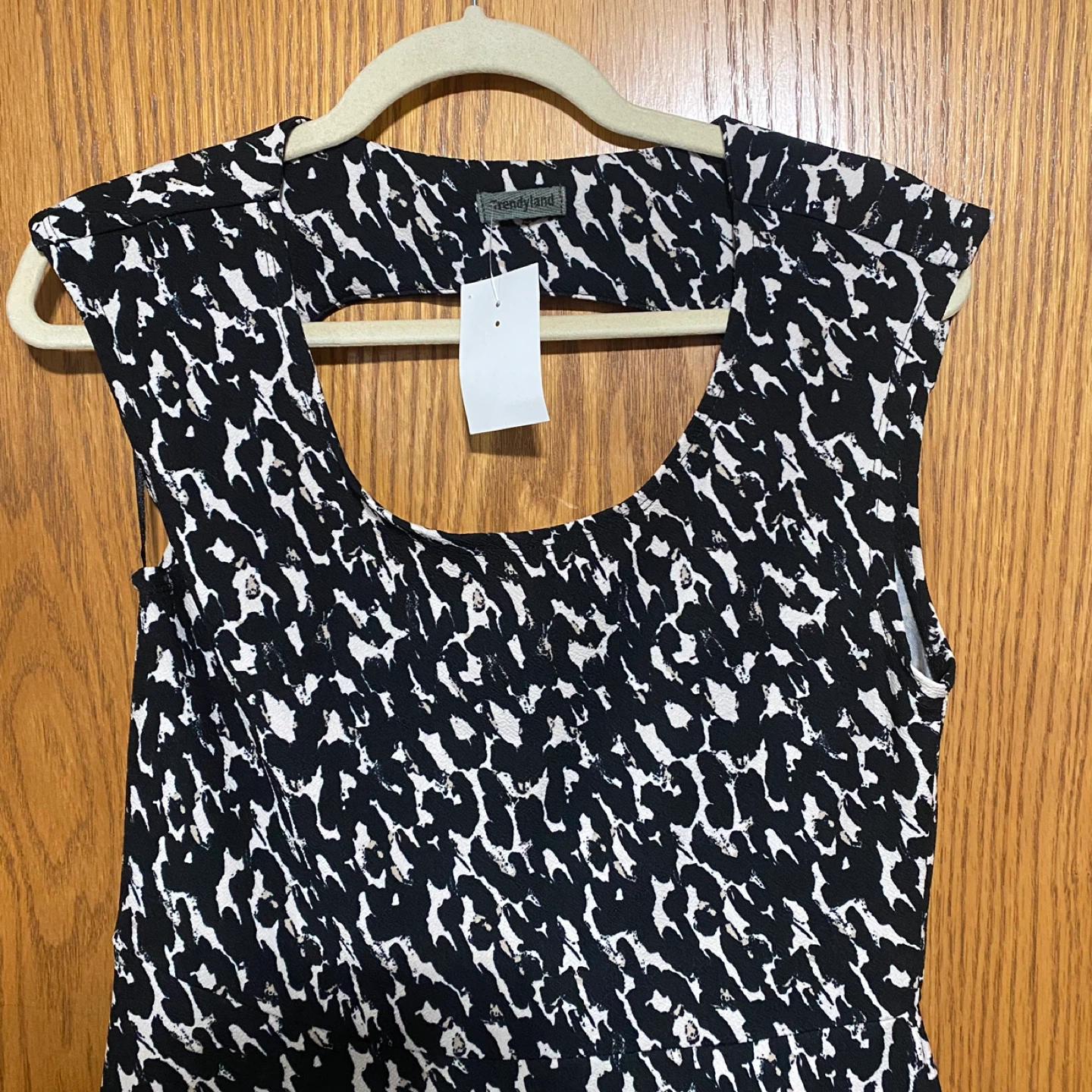 Animal print, cut out dress - photo 2